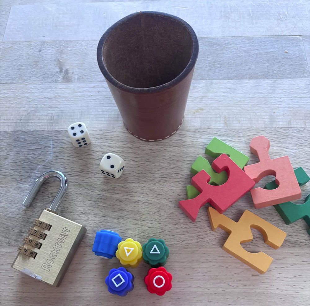 Puzzle Break Puzzle Box rekvisitter