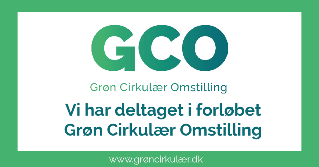 Grøn cirkulær omstilling GCO-certifikat