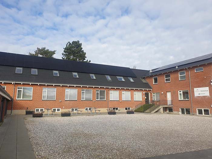 Solceller på Aarhus-Hostel Green Key