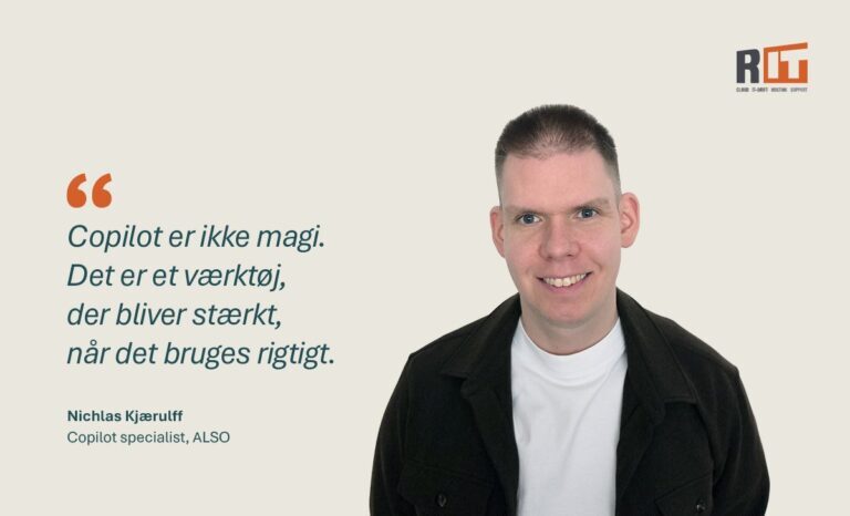 Copilot-specialist Nichlas Kjærulff fra ALSO