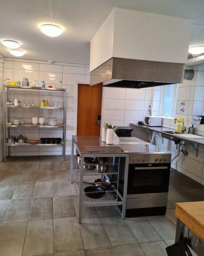 Køkken køkken hos Aarhushostel