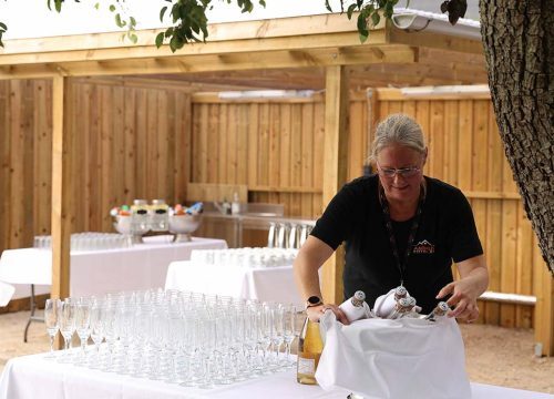 Udekøkken på Aarhus Hostel