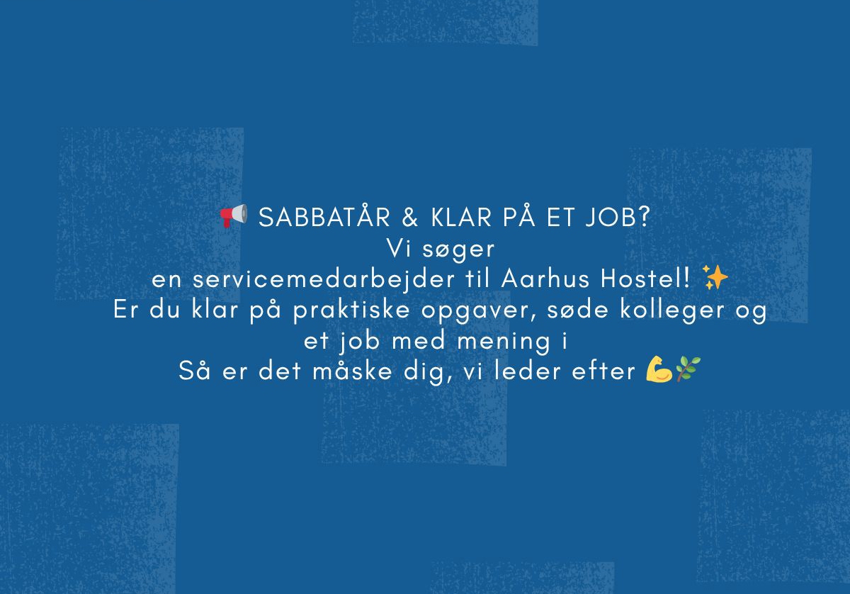 Servicemedarbejder til Aarhus Hostel og Hotel